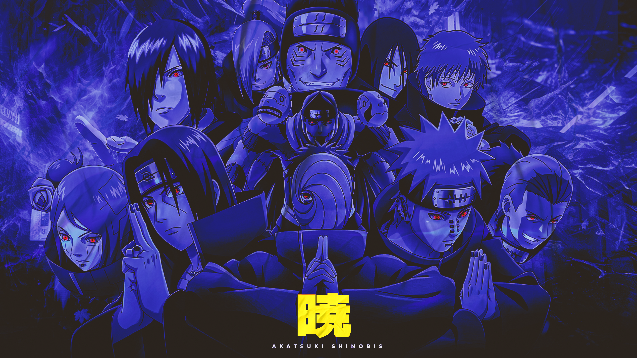 Akatsuki Shinobis Blue fan artwork