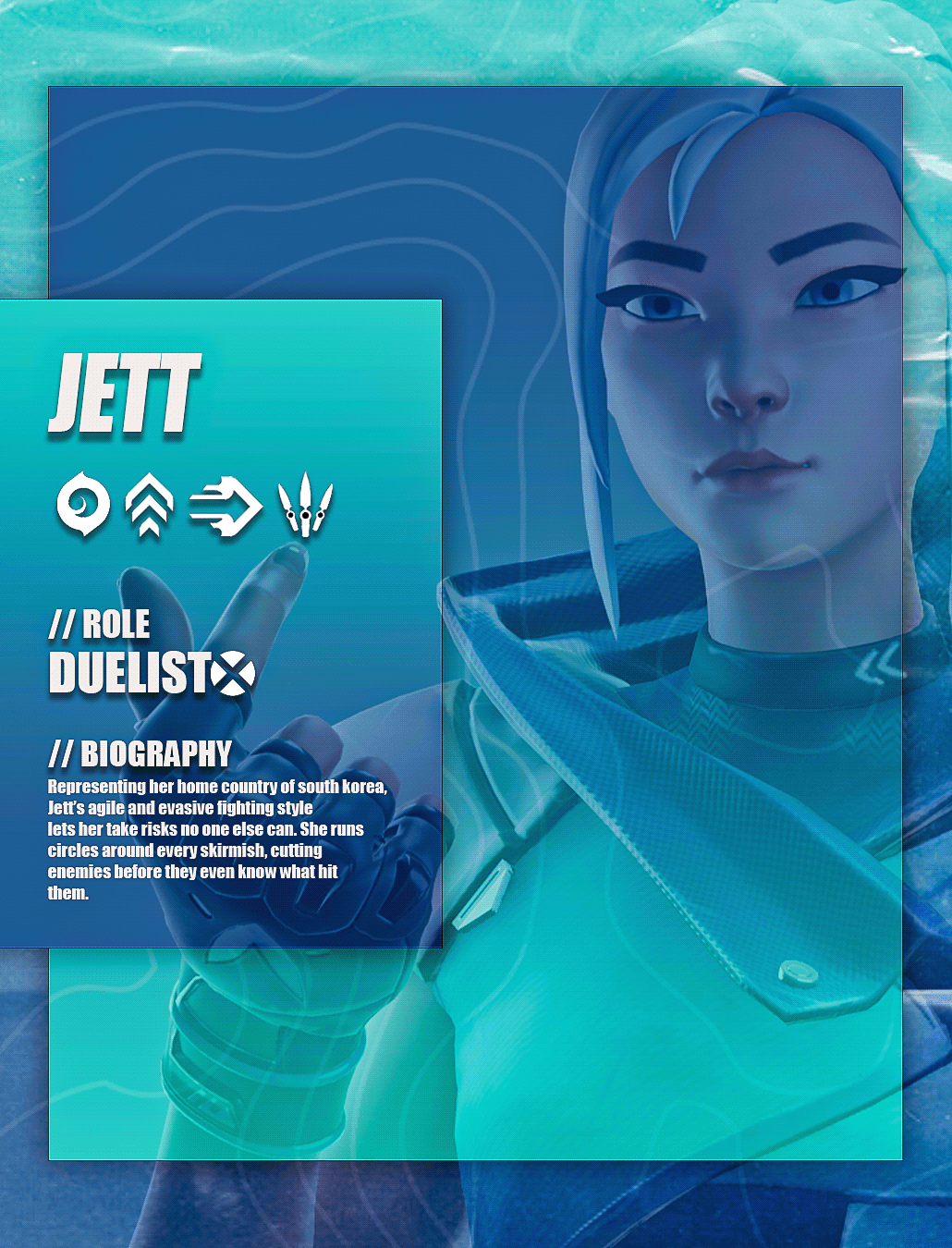 Jett Agent Card