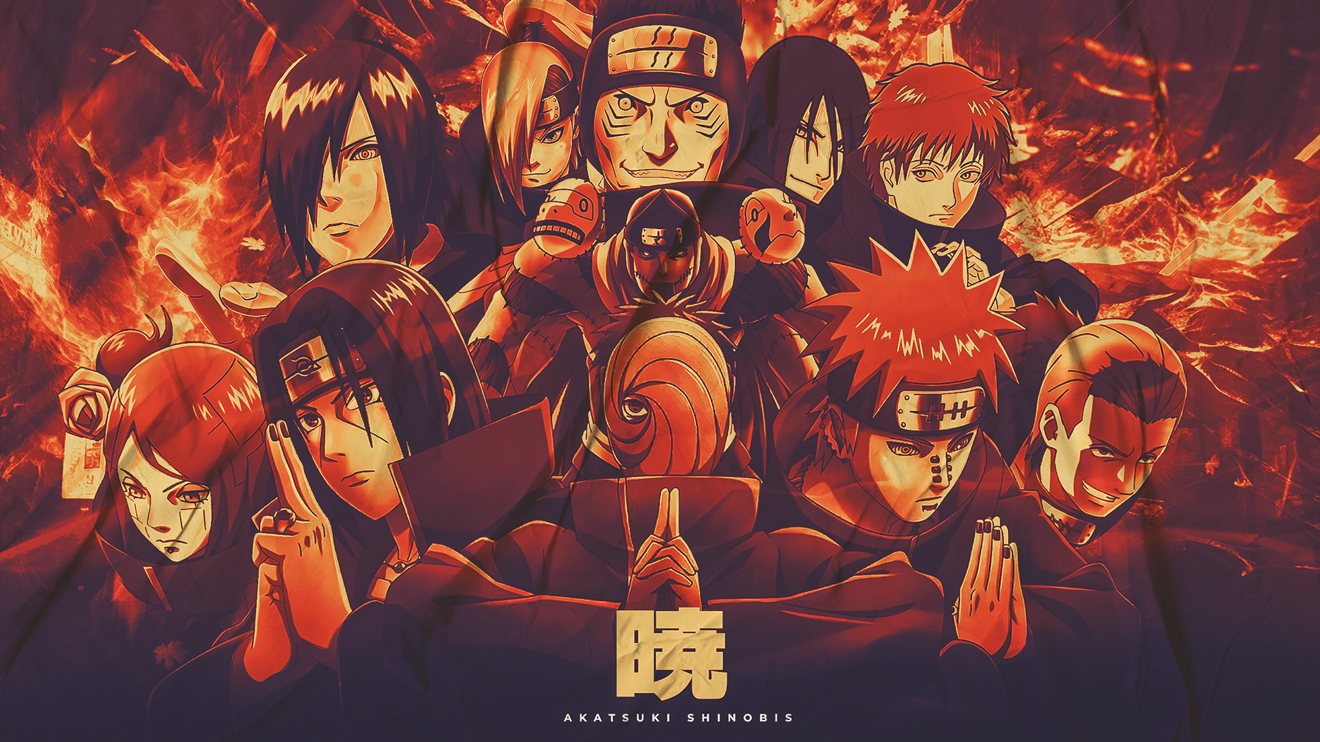 Akatsuki Shinobis Warm